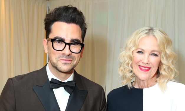 Dan Levy, Catherine O’Hara have a Schitt’s Creek meeting