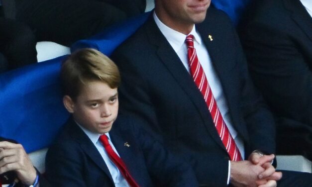 Prince George & Prince William Attend Rugby World Cup in France