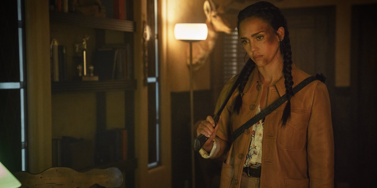 Jessica Alba on Latine Representation in “Trigger Warning”