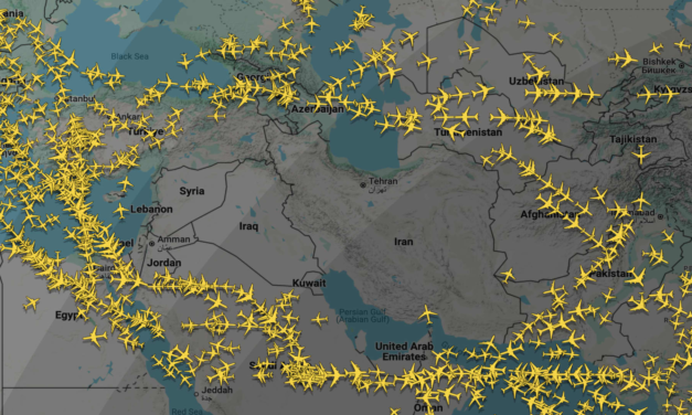 The airlines derive the flights of the Middle East, while Iran attacks the US base