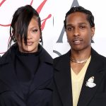 Rihanna, A$AP Rocky on the 2025 CFDA Fashion Awards red carpet