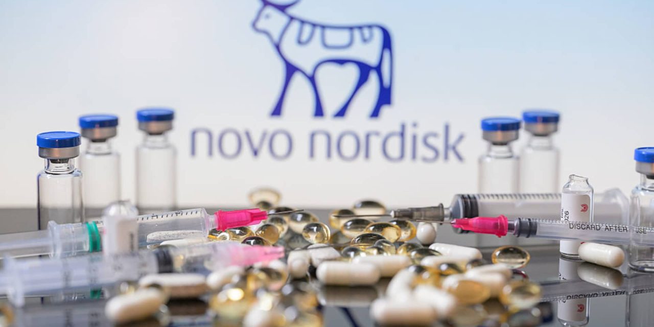 Shares of Wegovy maker Novo Nordisk are rising after approval of the GLP-1 pill