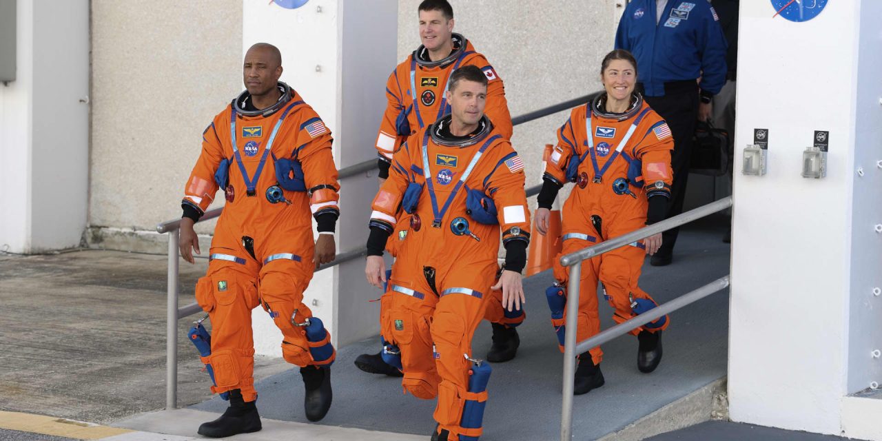 NASA sends the first black and first female astronauts to the moon